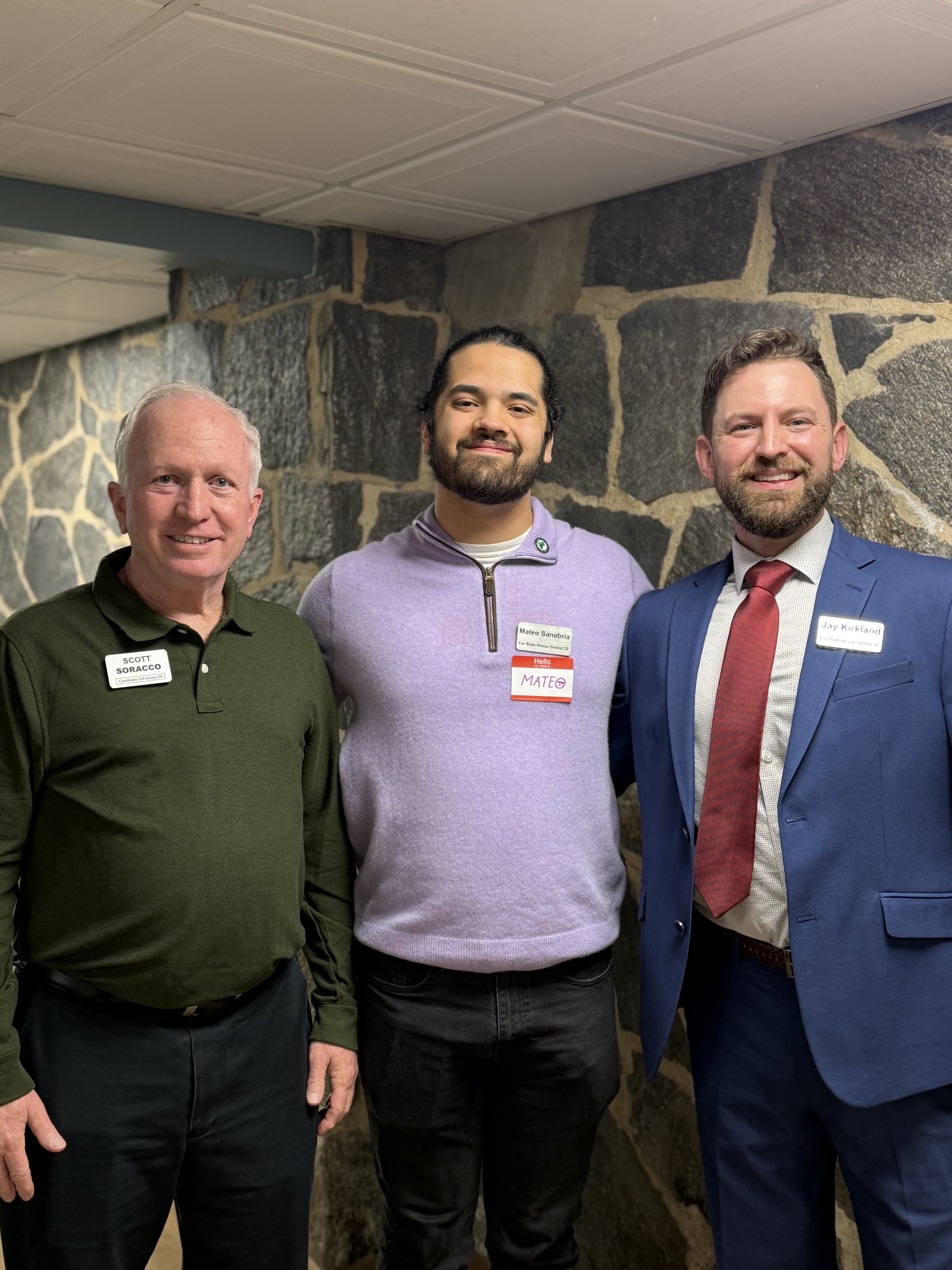 Scott Soracco at the Cresswind Community meet and greet